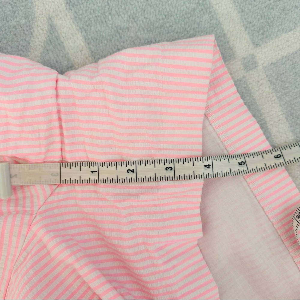 Lilly Pulitzer Faye Skort in Capri Coral Seersucker size 0 like new - Picture 12 of 14